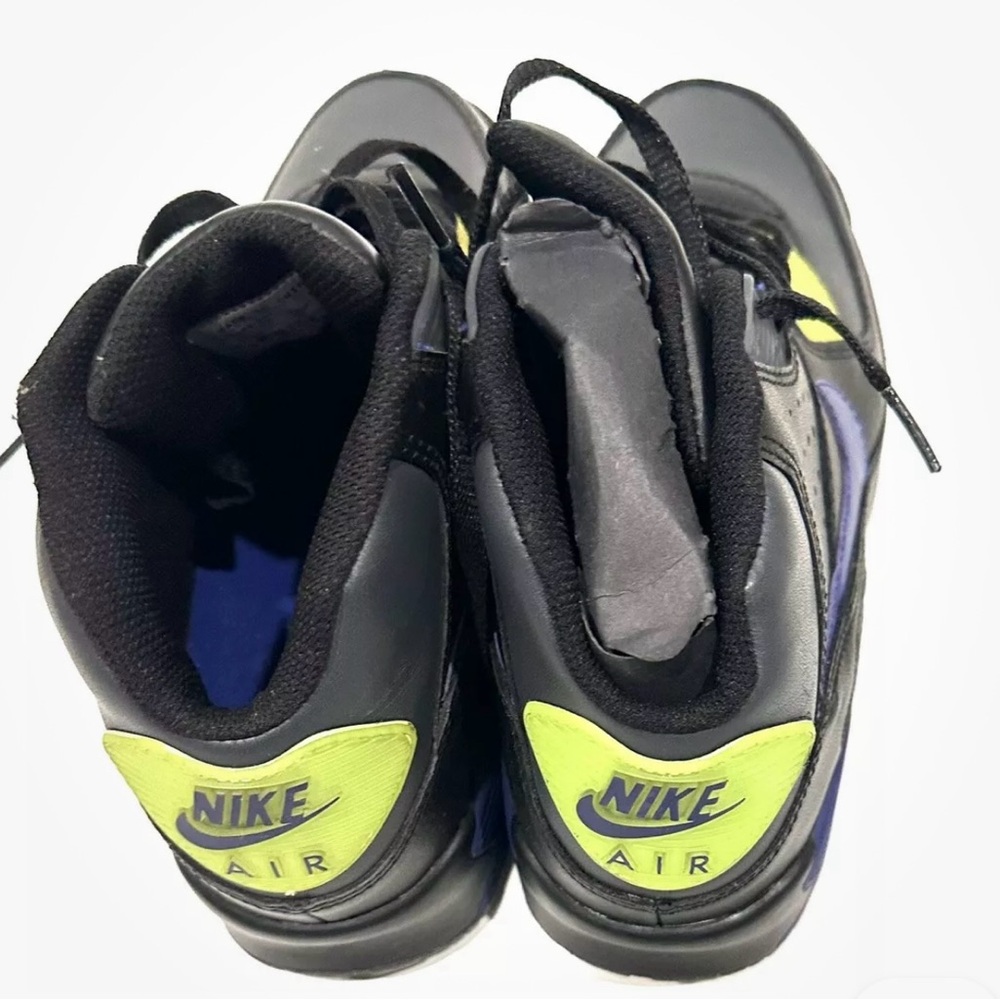 2008 NIKE AIR MAX 90 BOOT BLACK/CONCORD-ANTHRACITE-VOLT size 8 - Picture 2 of 3